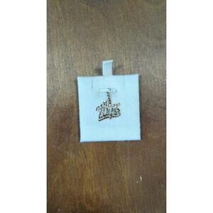 10K Yellow Gold Wife Pendant Charm
